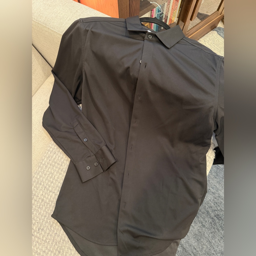 Ministry of Supply Black Men's Shirt
